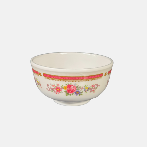 BOL DE RIZ MELAMINE – Roses 12.9cm
