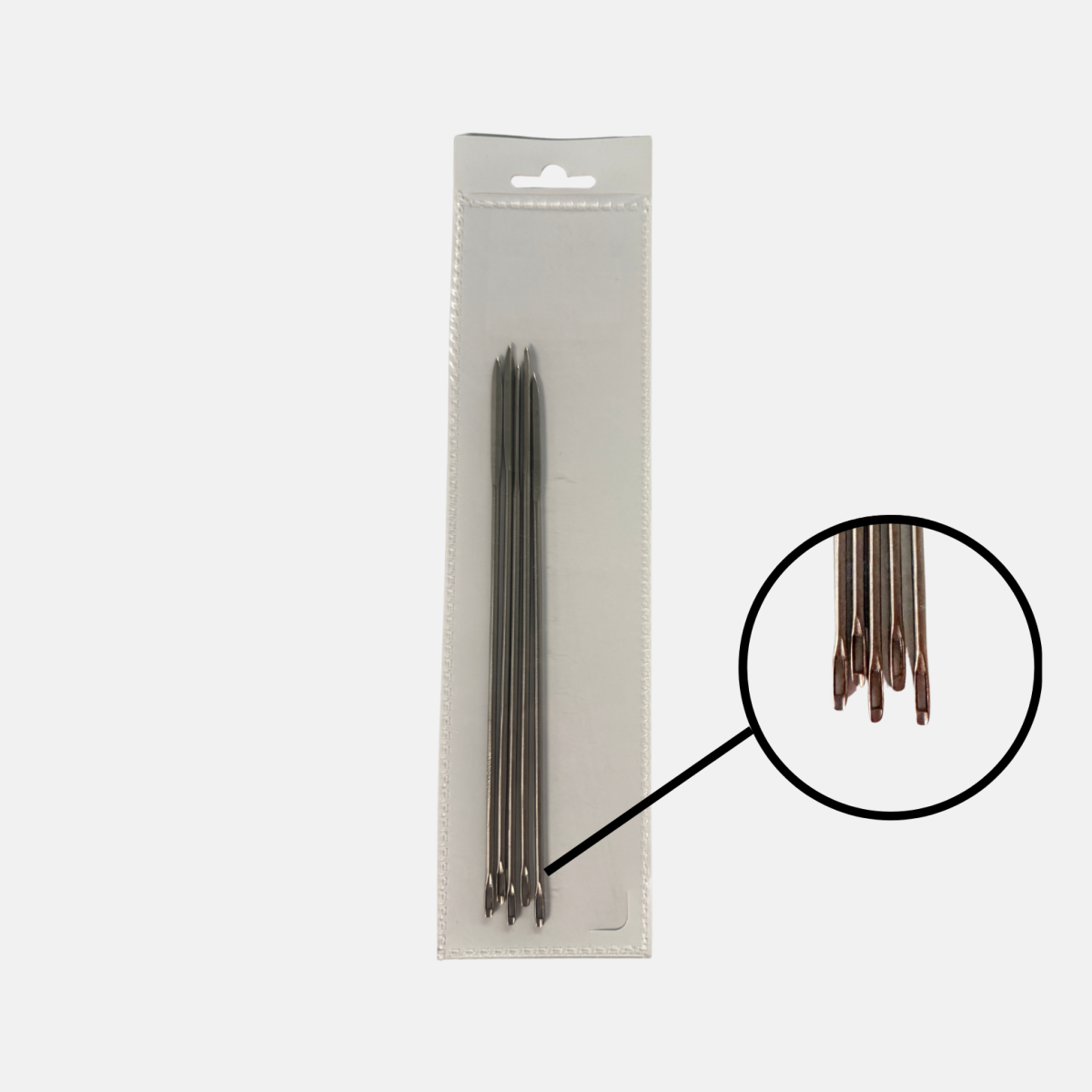 AIGUILLE INOX A BRIDER D. L.20CM X5PCS
