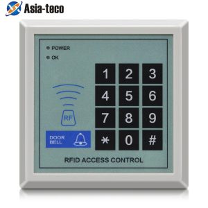 125Khz RFID Access Control System Device Machine Security RFID Proximity Entry Door Lock 1000 user Access Control Accessories