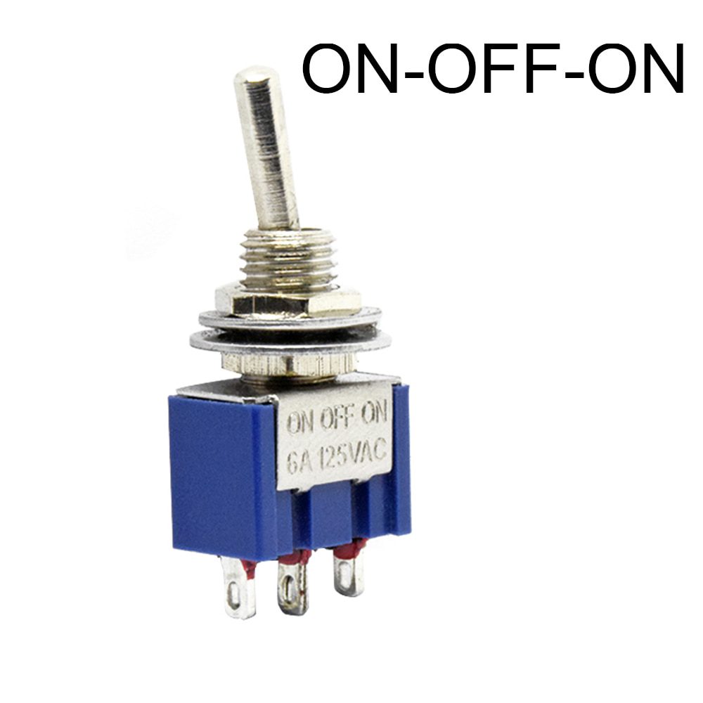 2PCS 6mm Switches Miniature Toggle Switch Single Pole Double Throw Mini Waterproof Cap Smart Micro Switch Electronic Gadgets 6A – Image 9
