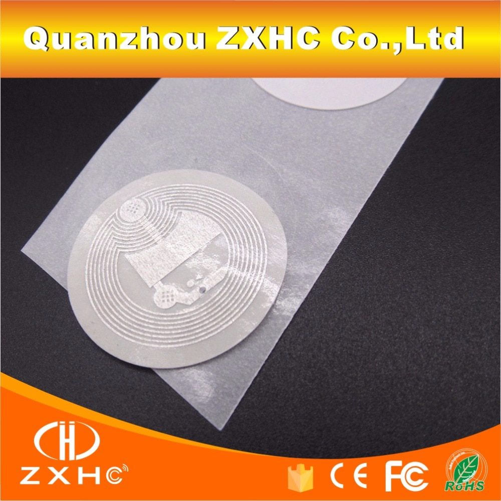(10PCS/LOT) 25mm White NFC Stickers Protocol ISO14443A13.56MHz NTAG 213 Universal Label RFID Tags and All NFC Phones – Image 7