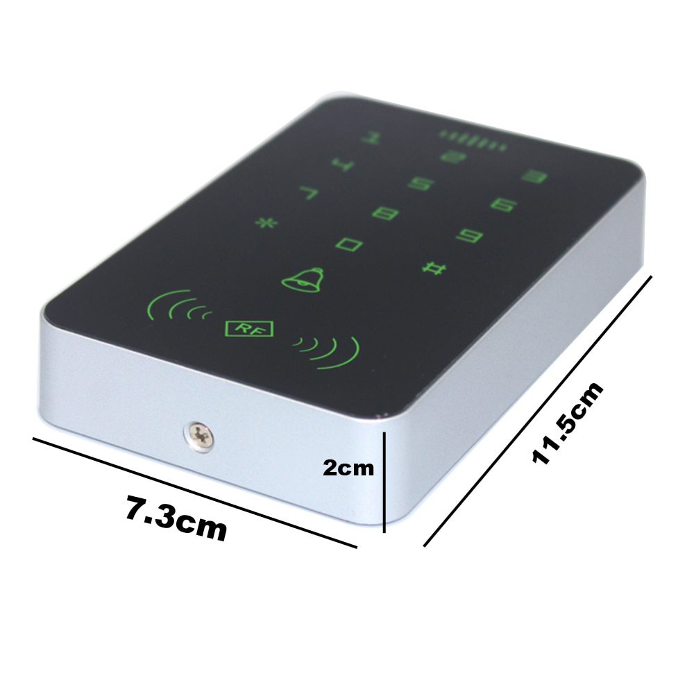 125khz RFID Proximity Card Digital Keypad Access Control System Door Lock Controller RFID Keypad access card reader No backlight – Image 6