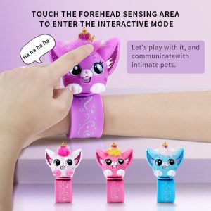Bracelet en forme d’animal de compagnie Intelligent pour enfants, jouet éducatif, amusant, chinois, chat, Dialogue interactif, cadeau