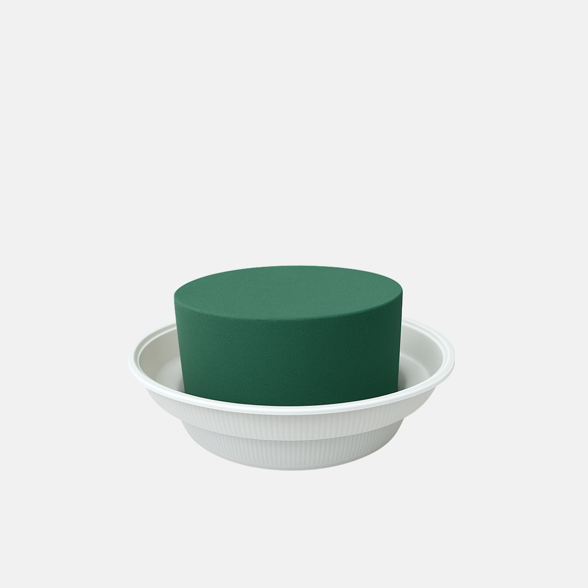 MOUSSE FLORALE RONDE AVEC BOL 12CM